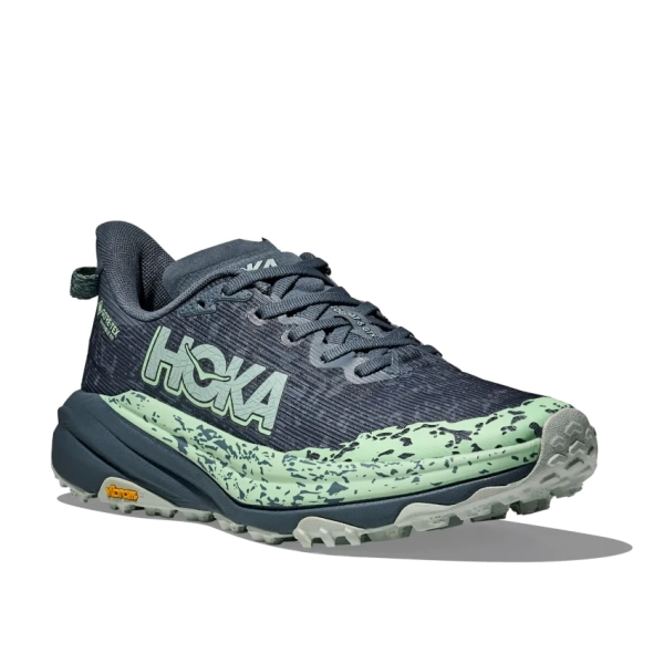 HOKA ONE ONE W SPEEDGOAT 6 GTX Thunder Cloud/Mint Fluorite scarpa trail-running donna