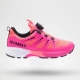 ISTAMAX KIDS IMAA3808 Chiusura Stay System Fuxia Neon scarpa running bambini antipronazione